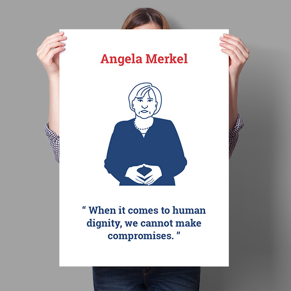 Merkel Poster